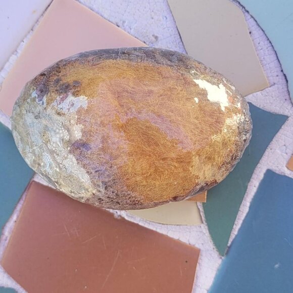 Artisan Crafted Other - Pink and purple soap bar with sponge. #skincare #bathandbody #vegan #homemade